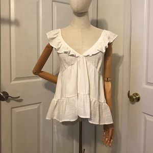 Zara Tiered Babydoll Top